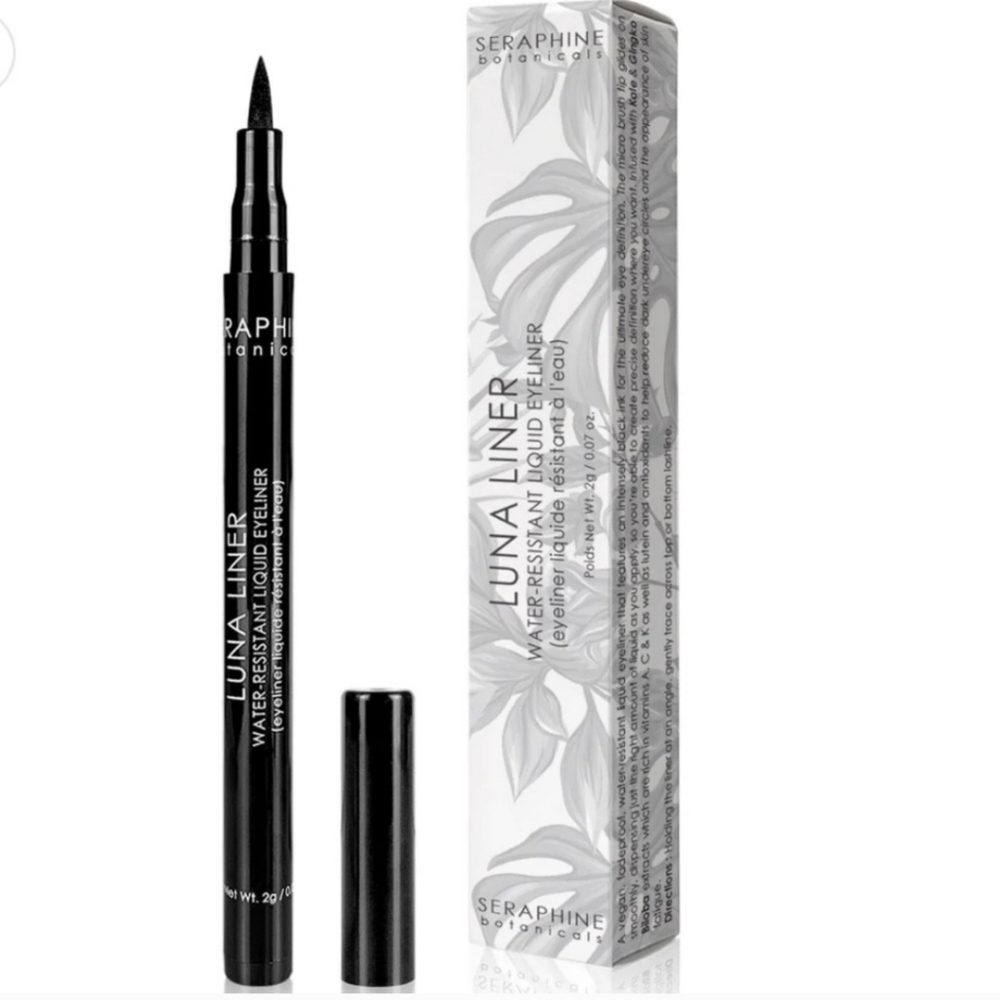 Luna Liner Water Resistant Liquid Eyeliner in Black